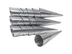 FORMINHA CANUDO ALUM N2 3,48X9,5CM R&S