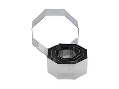 JOGO CORT OCTOGONO INOX 5PC R&S