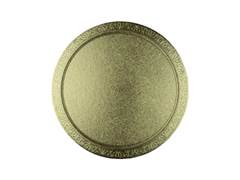 CAKEBOARD RD 24CM DOURADO REGINA