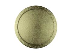 CAKEBOARD RD 28CM DOURADO REGINA
