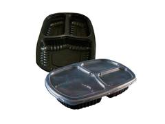 G331/100CJ BANDEJA 3DIVS 850ML PTA PP