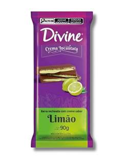 BR CHOC LEITE RECH LIMAO 90G DIVINE