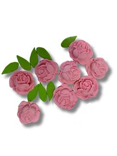 CONFEITOS ROSAS ART RSA C/FOLHAS ABELHA