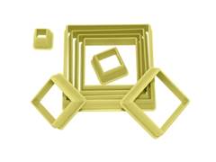 CORTADOR QUADRADO 8PCS BLUESTAR