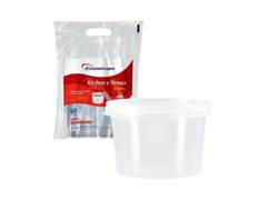 KIT PP POTE 500ML CR 25UN CRISTALCOPO
