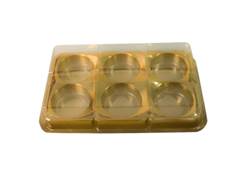 CX RET TRUFAS/BOMBOM 6CAVS DOURADO BWB