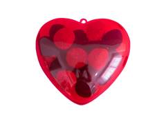 CX PREM CORACAO 3UN 10CM CRIST VRM