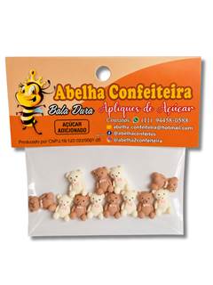 CONFEITOS URSOS BABY ROSA UN ABELHA