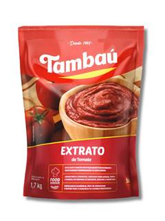 EXTRATO DE TOMATE POUCH 1,7KG TAMBAU