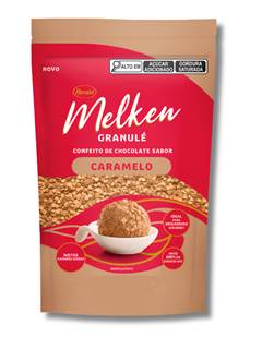 CHOC CARAMELO GRANULE 200G MELKEN