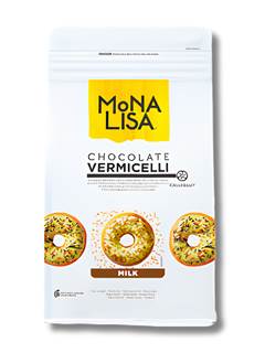 CHOC GRANU LEITE VERMICE 200G MONALISA