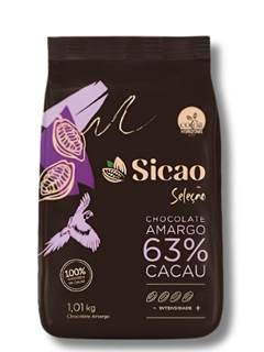 CHOC GT AMARGO 63% SELECAO 1KG SICAO
