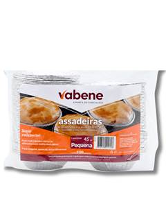 ASSADEIRA EMPADA 100UN PQ 45ML VABENE