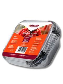 ASSADEIRA DESC RETANG 120ML 12UN VABENE