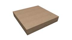 CX DOCES E SALG C/TAMPA KRAFT 25X25X6