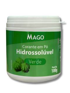 CORANTE PO ALIMENTICIO 100G VRD MAGO