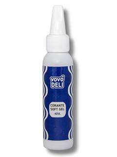 CORANTE SOFT GEL AZUL 50G VOVO DELI