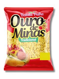 BATATA PALHA TRAD 100G OURO DE MINAS