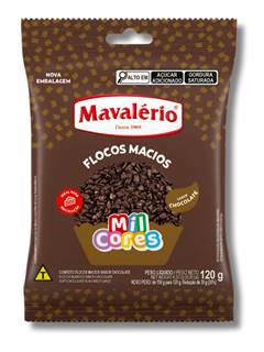 FLOCOS MACIOS CHOC 120G MAVALERIO
