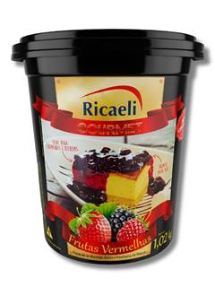 PREP FRUT VERMELHAS BD 1,02KG RICAELI