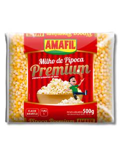 MILHO PIPOCA PREMIUM 500G AMAFIL