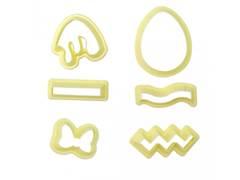 KIT CORTADORES OVOS DECORADOS BLUESTAR