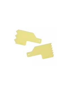 KIT DECORATIVO MINI ESPATULA 4 AMARELO BLUESTAR