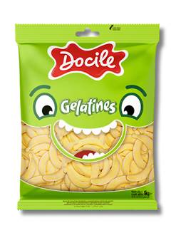GELATINA BANANA 1KG DOCILE