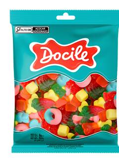 GELATINA MIX DIVERSOS 1KG DOCILE