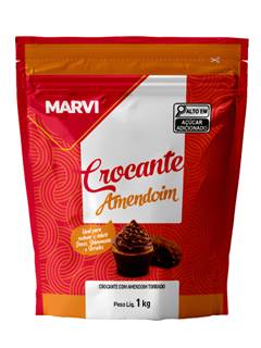CROCANTE AMENDOIM 1KG MARVI