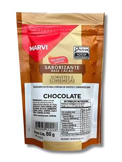 PO SABORIZANTE CHOC 80G MARVI