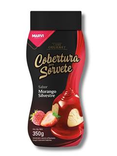 COB SORVETE GOUR MORANGO SILV 350G MARVI