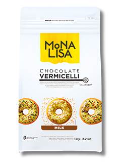 CHOC GRAN LEITE VERMICELLI 1KG MONA LISA
