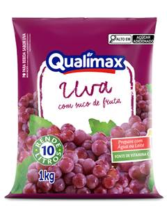 PO P/BEBIDA UVA 1KG QUALIMAX
