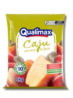PO P/BEBIDA CAJU 1KG QUALIMAX