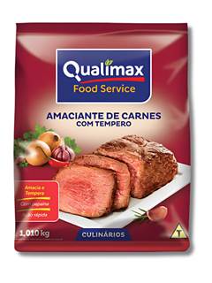 AMACIANTE CARNE C/TEMP 1,01KG QUALIMAX