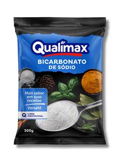 BICARBONATO SODIO 500G QUALIMAX