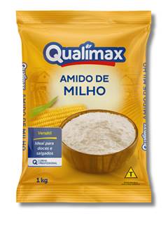 AMIDO MILHO 1KG QUALIMAX
