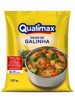 CALDO GALINHA 1,01KG QUALIMAX