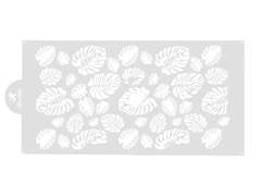 STENCIL FOLHAS COSTELA AD?O UN BLUESTAR
