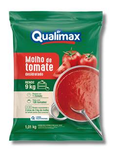 MOLHO DE TOMATE PO 1,01KG QUALIMAX