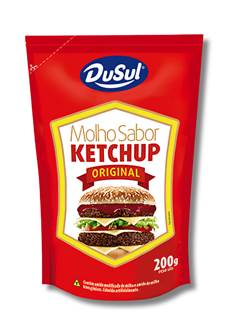 MOLHO SAB KETCHUP POUCH 200G DUSUL