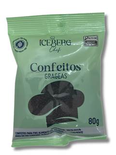 CONFEITO COLOR PTO 80G ICEBERG