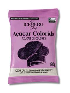 ACUCAR COLOR PTO 80G ICEBERG