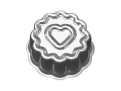 FORMA BALLERINE CRESPA CORACAO 11,5CM X 5CM