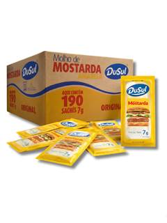 SACHE MOLHO MOSTARDA 144X6G DUSUL