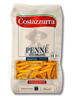 MASSA ITA PENNE 500G COSTAZZURRA