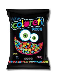CONFETI COLORETI NEON 500G JAZAM