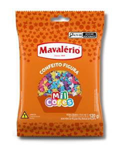 CONFEITO FIGURA BORBOLETA 120G MAVALERIO