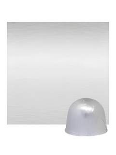 FOLHA CHUMBO PRATA 8X7,8 300UN CROMUS